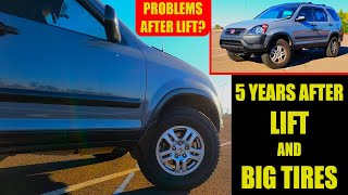 5 YEARS AFTER THE LIFT  PROBLEMSCOMPLAINTS 2nd Gen 2003 Lifted Honda Crv [upl. by Alek]