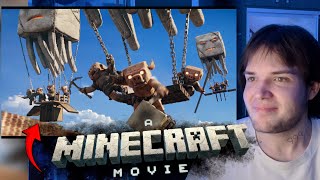 IS THIS BETTER A Minecraft Movie  Official Trailer REACTION [upl. by Irelav]