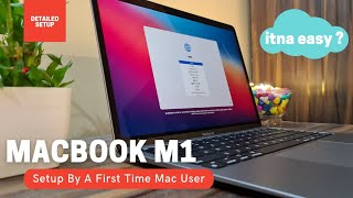 How to setup your Macbook Air M1 for the first time Hindi  Macbook Big Sur setup by Windows Guy [upl. by Attelrac356]