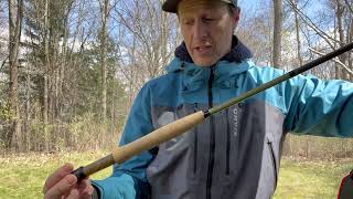 Fly Rod Review Orvis Superfine 76quot 3wt superfine series Glass fly rod [upl. by Nylesoy]