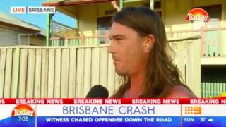 Aussie Bogan Hero Channel 9 Interview saved the day in his undies [upl. by Imoyn]