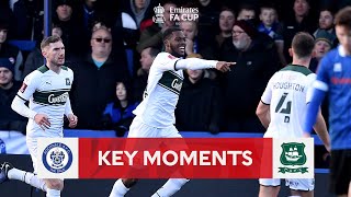 Rochdale v Plymouth Argyle  Key Moments  Second Round  Emirates FA Cup 202122 [upl. by Ahseram]