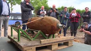 So verlief die Bombenentschärfung in Delmenhorst [upl. by Godding]