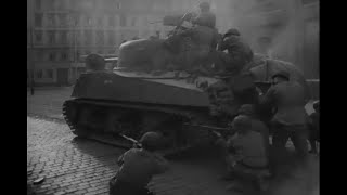 69th Infantry Division in Leipzig Germany April 18 1945 [upl. by Vharat]