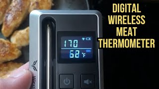 Wireless Meat Thermometer  Digital Wireless Long Range Bluetooth Thermometer [upl. by Det]