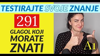 291 GLAGOL  SVI GLAGOLI ZA NIVO A1  ZNATE LI IH SVE [upl. by Eusadnilem179]