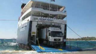 Apollon Hellas at Aegina  Water over the Ramp [upl. by Haraf367]