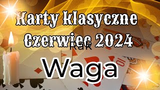 Karty klasyczne ♎️Waga ♎️Czerwiec 2024♎️ [upl. by Wyler]