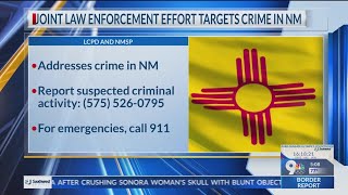 Joint law enforcement effort targets burglaries in NM [upl. by Proffitt]