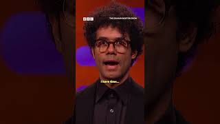 Colin Farrell and Richard Ayoade perform an impromptu twohander 🤣  BBC [upl. by Eizzil127]