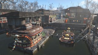 Fallout 4  EGRET TOURS MARINA  Settlement build tour  NO MODS [upl. by Canty]