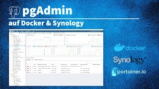 pgAdmin auf Docker amp Synology [upl. by Marylou43]