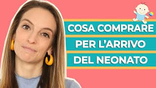 Cosa comprare per larrivo del neonato solo OGGETTI UTILI [upl. by Sliwa]