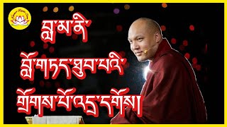 HH Karmapa’s teaching about Guru བླ་མ་དང་སློབ་མ། rumtekkarmaekhenpo karmapa ugyen Dorje tibettv [upl. by Leahcimaj]