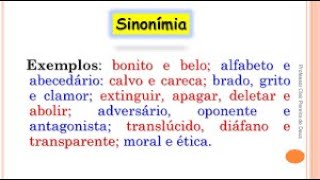 Sinonimia sinal libras [upl. by Adrahc]