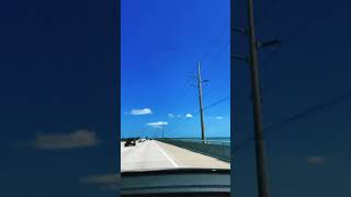 7 Mile Bridge Florida Keys in 30 seconds floridakeys floridakeyslife cruising notcayman [upl. by Fezoj]