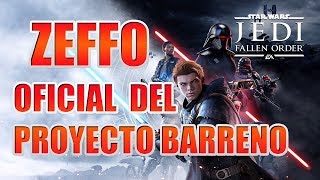 Banco de datos  Zeffo  Oficial del proyecto barreno  Star Wars Fallen Order [upl. by Evyn]