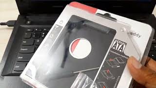 लैपटॉप में SSD कैसे लगाएं   Crucial bx500 240gb ssd install in lenovo laptop [upl. by Posner424]