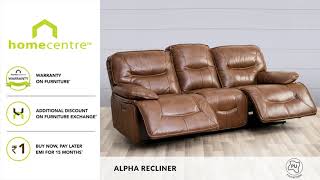 Recliner Collection from Home Centre [upl. by Theola]