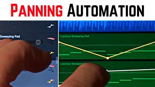 How to AUTOMATE panning in GarageBand iOS iPadiPhone [upl. by Atcele]
