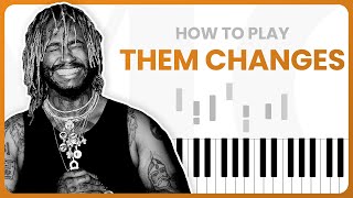 How To Play Them Changes By Thundercat On Piano  Piano Tutorial PART 1 [upl. by Weigle]