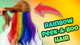 I Colored My Hair Rainbow PeekABoo [upl. by Elora]