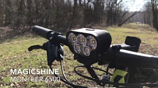 Magicshine Monteer 6500  SeeMee 60  Review and Test [upl. by Kameko]