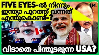 🇮🇳ഇന്ത്യയെ വിടാതെ പിന്തുടരുന്ന Five EyesFive Eyes 👀 AllianceIndia amp West🇺🇲👈 [upl. by Schwarz967]