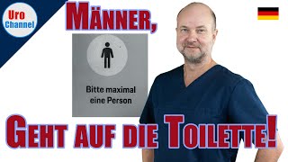 Männer geht auf die Toilette  Urologie Göttingen [upl. by Lleryt630]