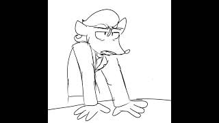 Pinstripe potoroo Animation drawing [upl. by Gavin]