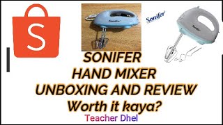 Sonifer Hand Mixer Unboxing and Review [upl. by Lisabet]