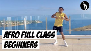 Afro FULL CLASS Beginners  no talking just music [upl. by Clarette263]