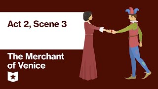 The Merchant of Venice by William Shakespeare  Act 2 Scene 3 [upl. by Edgard]