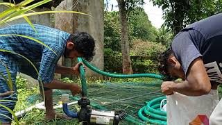 Open well submersible motor fitting Malayalam [upl. by Marjana]