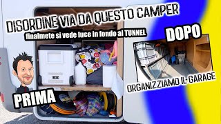 Organizzare il GARAGE o il GAVONE del camper [upl. by Eille116]