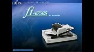 Fujitsu fi6750S Production Scanner [upl. by Aseeral]