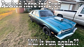 1975 FORD MAVERICK FINALLY GOT MY DREAM CAR WILL IT RUN AGAIN PART 1 [upl. by Nassah]