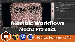 Boris FX Mocha Pro 2021 Alembic for Nuke Fusion and C4D [upl. by Assyli]