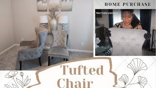 Empty House Tour 2023  The Best Tufted Chairs  HOMEGOODS [upl. by August959]