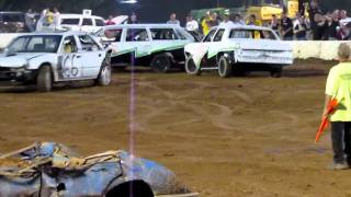 Montgomery County Fair Demolition Derby [upl. by Wenoa748]