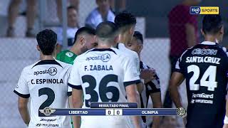 Libertad 00 Olimpia  Fecha 11  Torneo Apertura Paraguay 2024 [upl. by Ecirtael163]