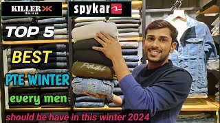 TOP 5 BEST PRE WINTER PRODUCTS denim jacket sweatshirt hoodies sweater sweat tshirt all🔥🔥 [upl. by Hymie]