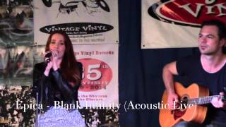 Epica  Blank Infinity Acoustic Live [upl. by Velda841]