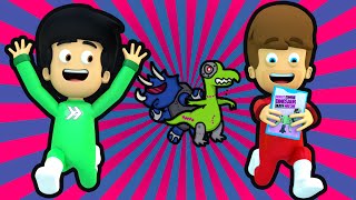 ROBOT ZOMBIE DINOSAUR DEATHMATCH Super Smosh 7 [upl. by Stedt]