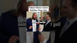 Fabian Köster nimmt Politiker Hops Part 10 satire deutschland foryou politik comedy [upl. by Waldos604]