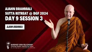 Day 9 Sutta Session 3 Ajahn Brahmali Sutta Retreat 2024 SN 2259 [upl. by Kylander]