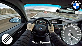 BMW E90 320d Top Speed Drive on German Autobahn 🏎 [upl. by Eliseo]