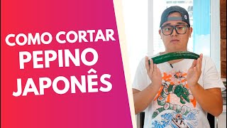 COMO CORTAR PEPINO JAPONÊS  SOULCHEFS [upl. by Mayer]