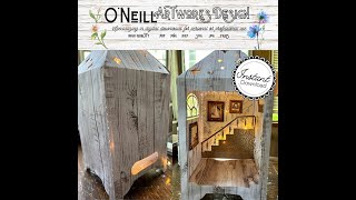 Book Nook DIY Miniature Lantern House for Cricut  How to Cut and Assemble [upl. by Mikkel]