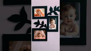 DIY Wall Hanging Photo FrameBest Out Of WastePhoto Frame Making At Home Easy youtube diy [upl. by Edson207]